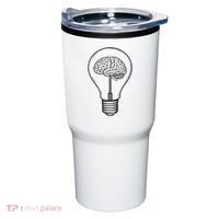 Brain Lightbulb: Bright Ideas And Creativity Tumbler thumb 0