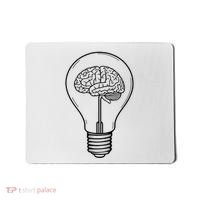 Brain Lightbulb: Bright Ideas And Creativity Mousepad thumb 0