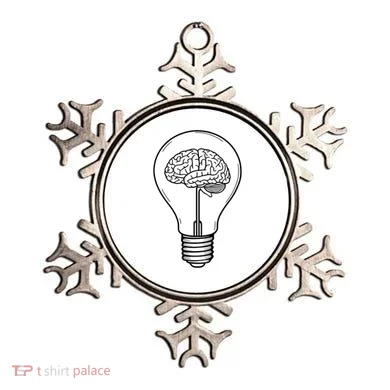 Brain Lightbulb: Bright Ideas And Creativity Ornament