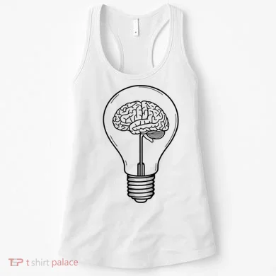Brain Lightbulb: Bright Ideas And Creativity Women's Tank Top