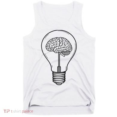 Brain Lightbulb: Bright Ideas And Creativity Tank Top