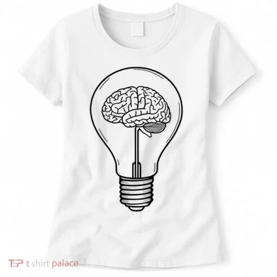 Brain Lightbulb: Bright Ideas And Creativity Women's T-Shirt