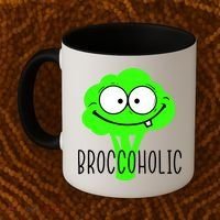 Broccoli Lovers Broccoholic Coffee Mug thumb 2
