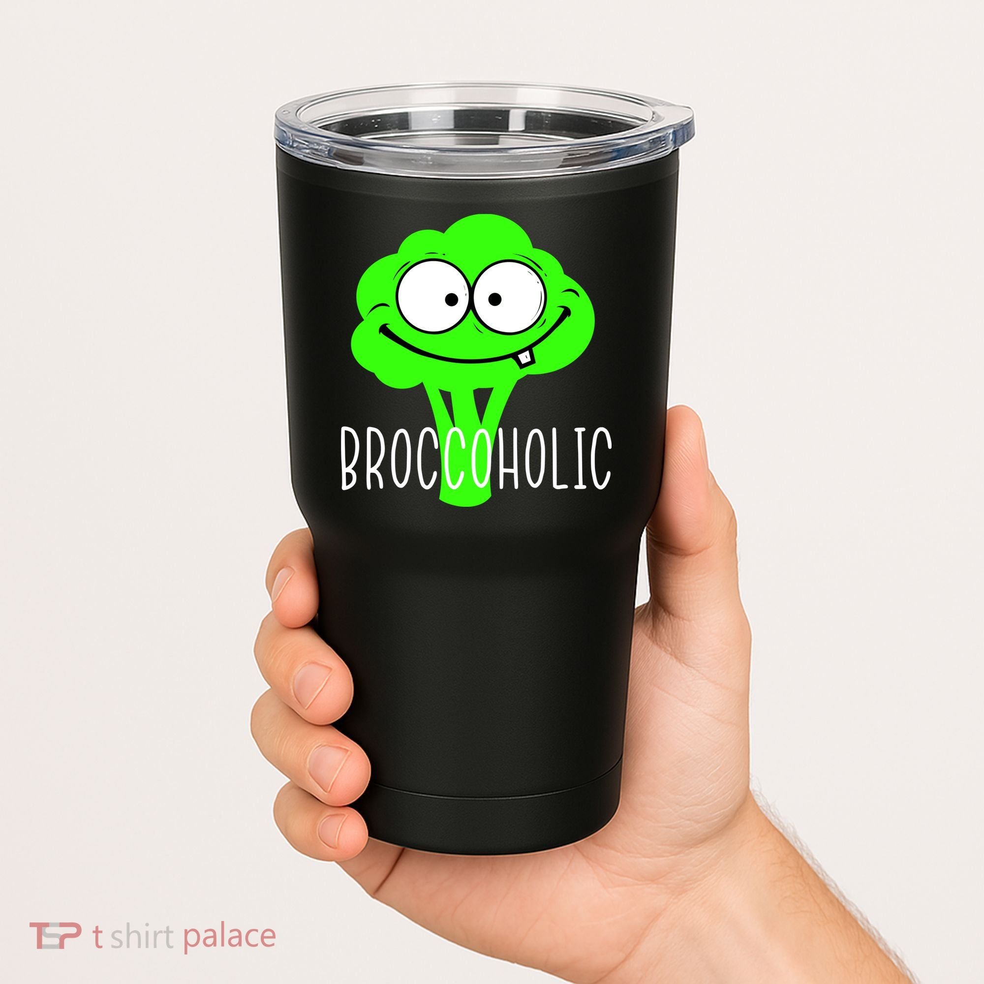 Broccoli Lovers Broccoholic Tumbler
