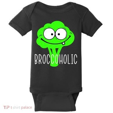 Broccoli Lovers Broccoholic Baby Bodysuit