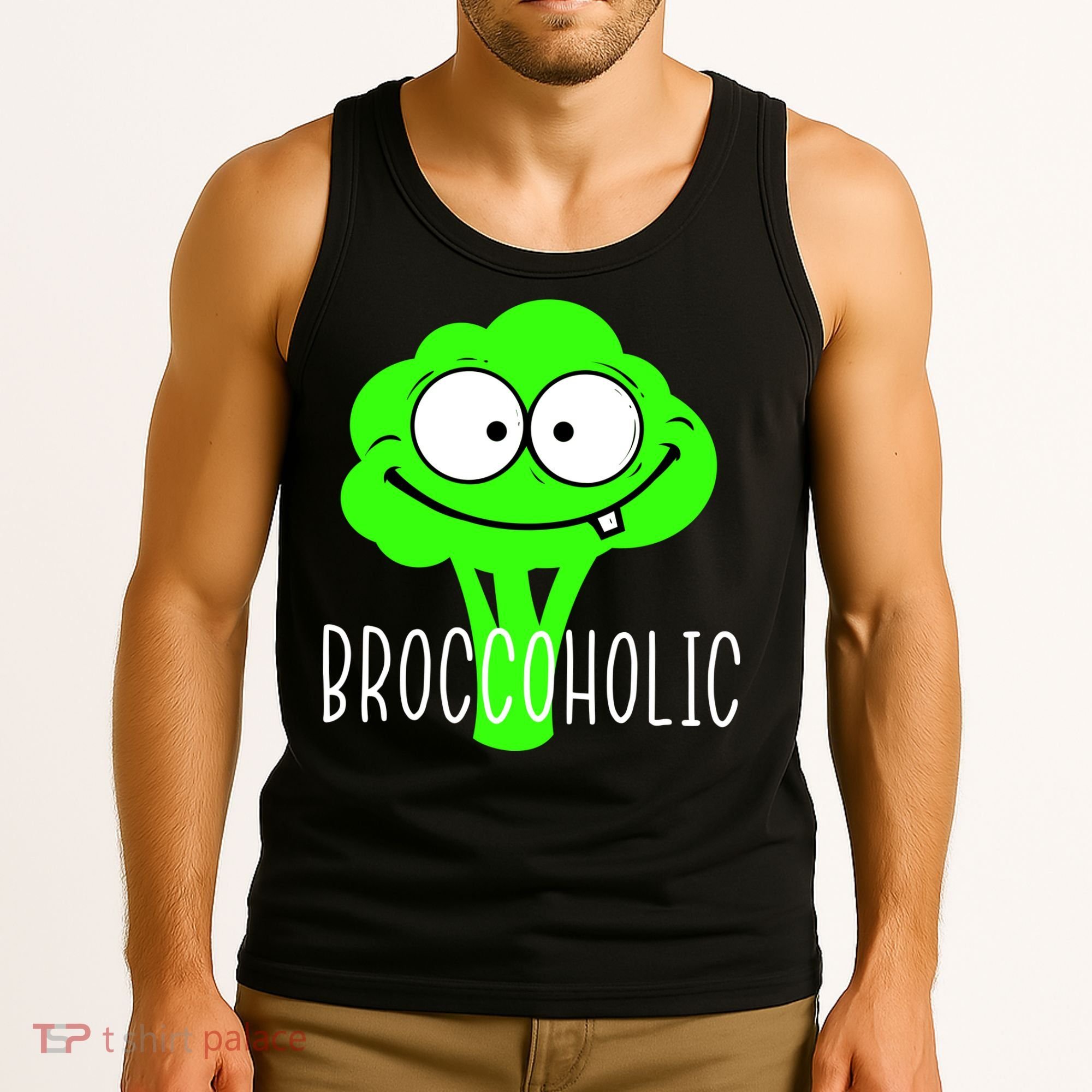 Broccoli Lovers Broccoholic Tank Top