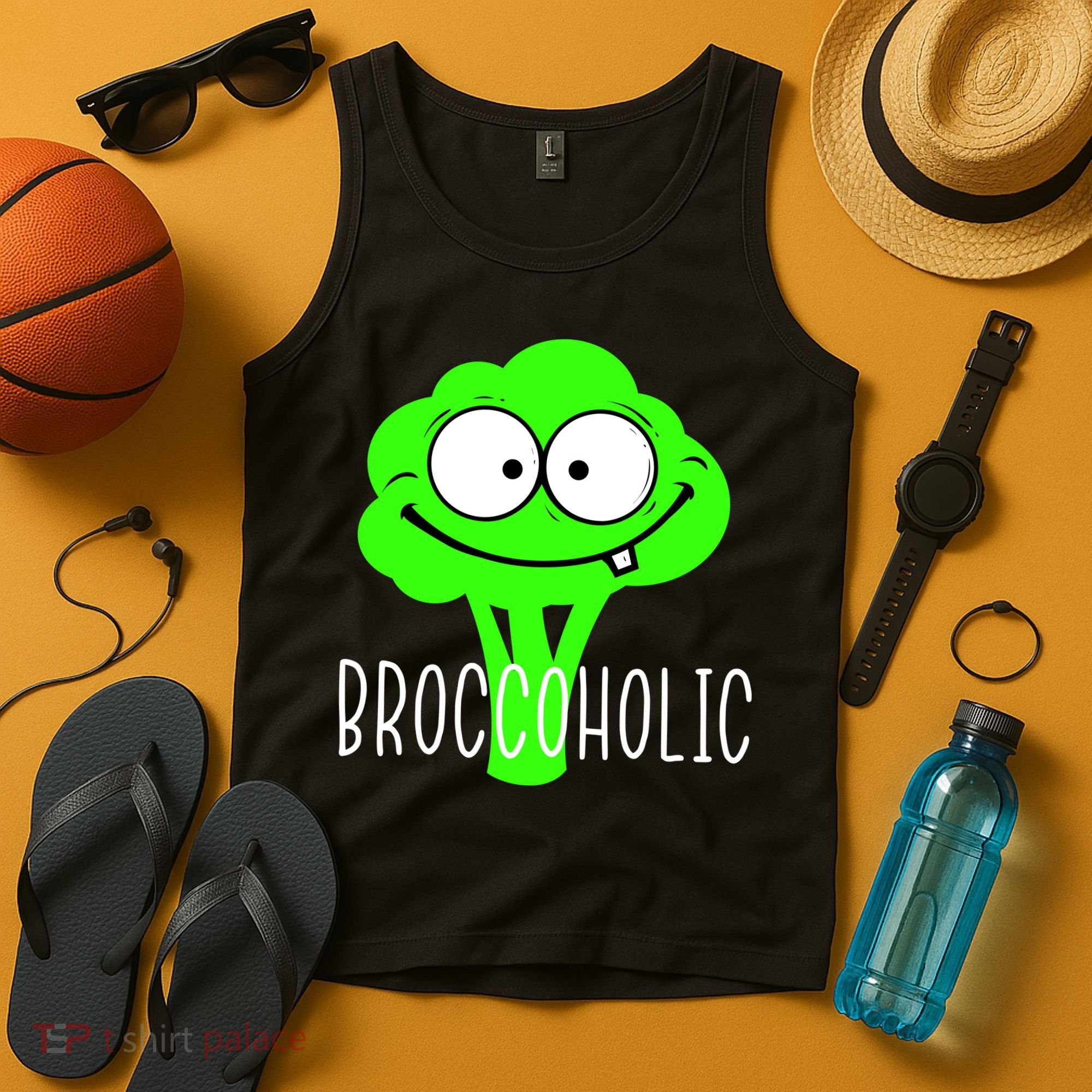 Broccoli Lovers Broccoholic Tank Top