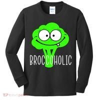 Broccoli Lovers Broccoholic Kids Long Sleeve Shirt thumb 0