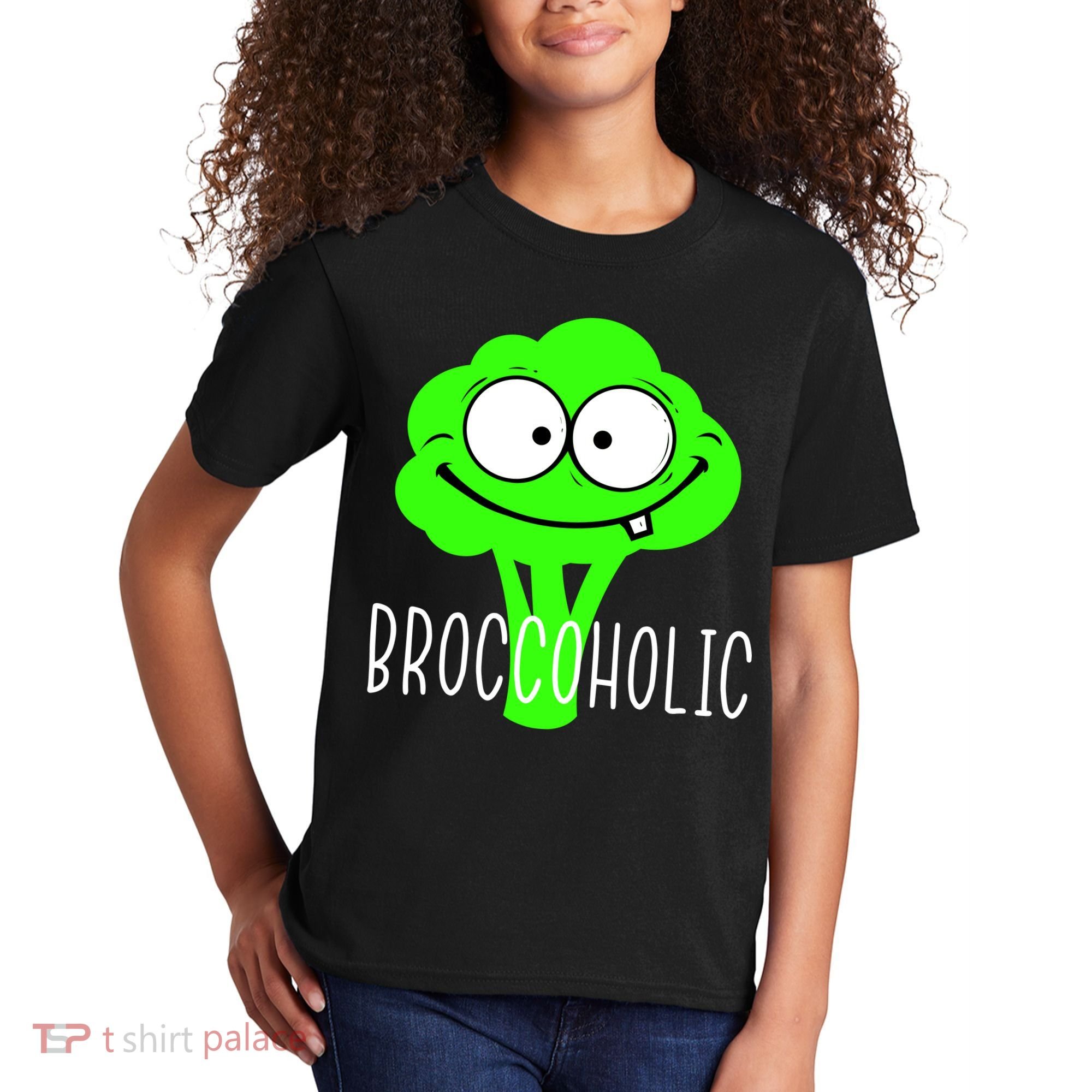 Broccoli Lovers Broccoholic Kids T-Shirt