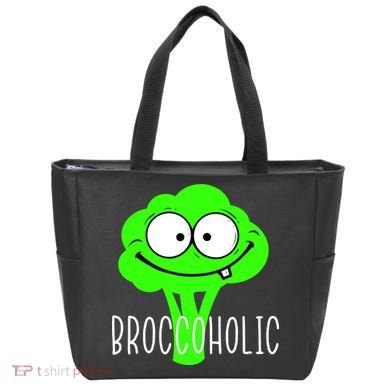 Broccoli Lovers Broccoholic Tote Bag