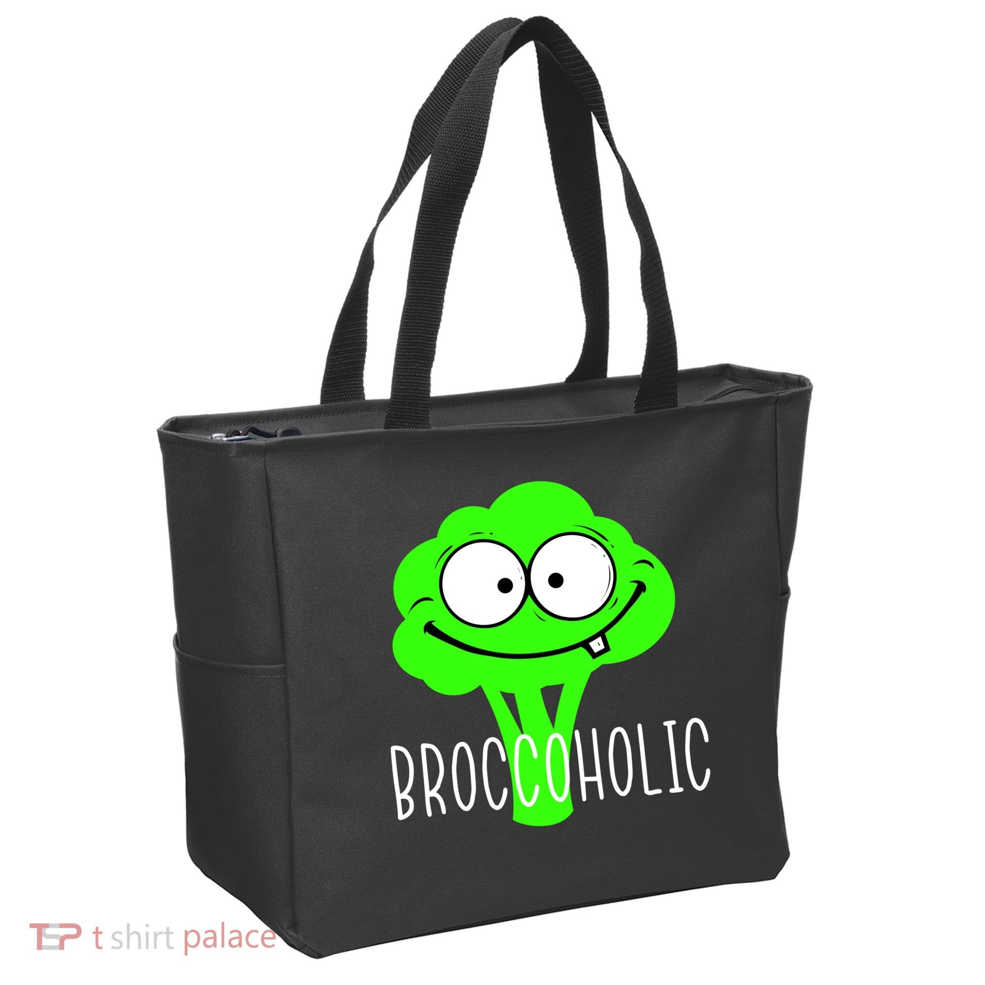 Broccoli Lovers Broccoholic Tote Bag