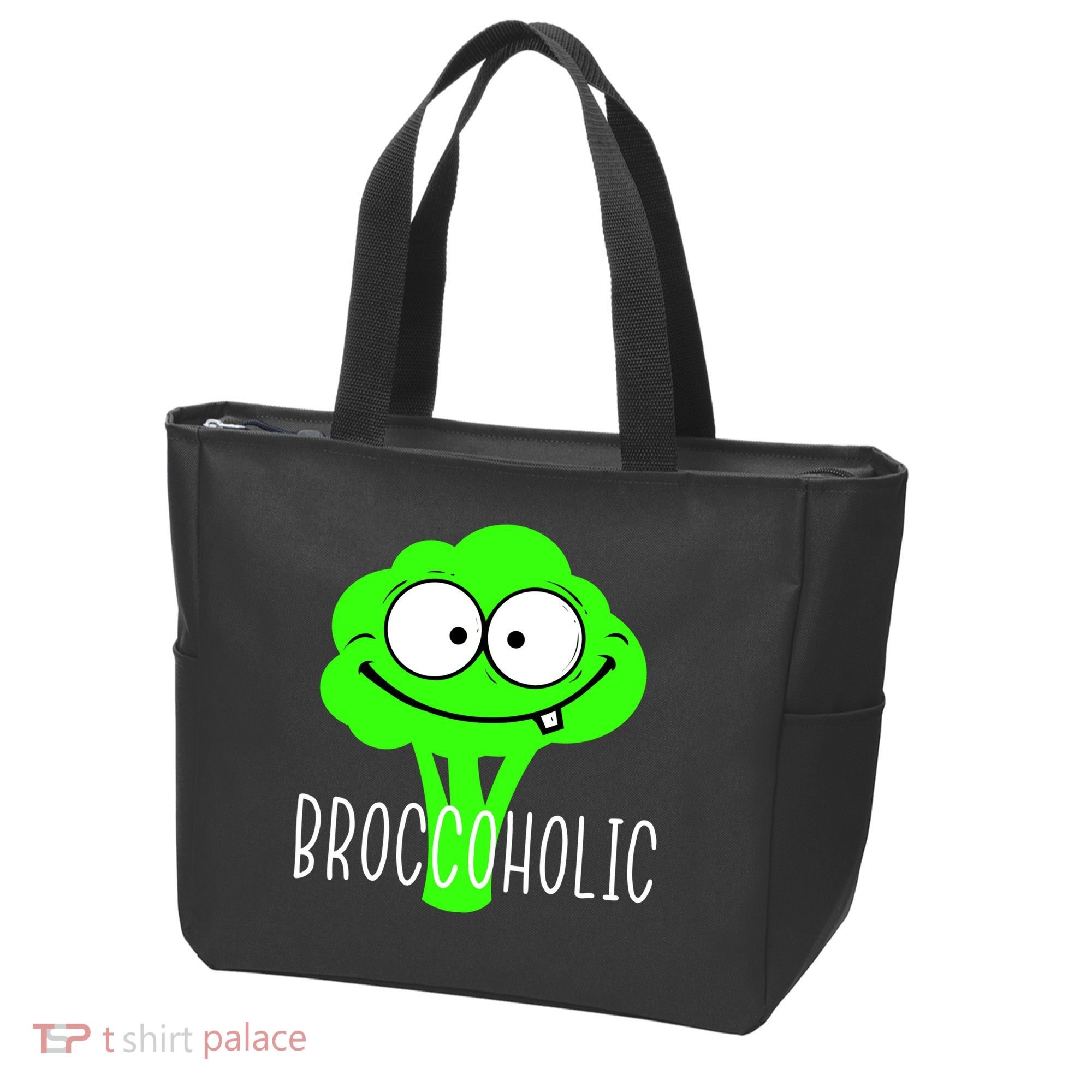 Broccoli Lovers Broccoholic Tote Bag