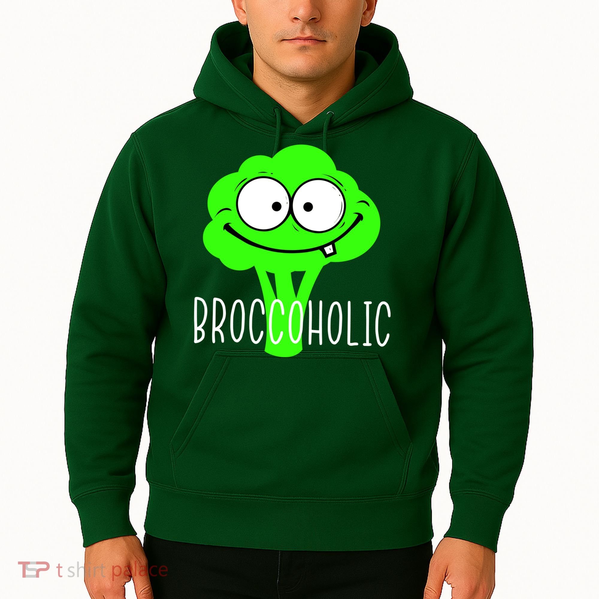 Broccoli Lovers Broccoholic Hoodie
