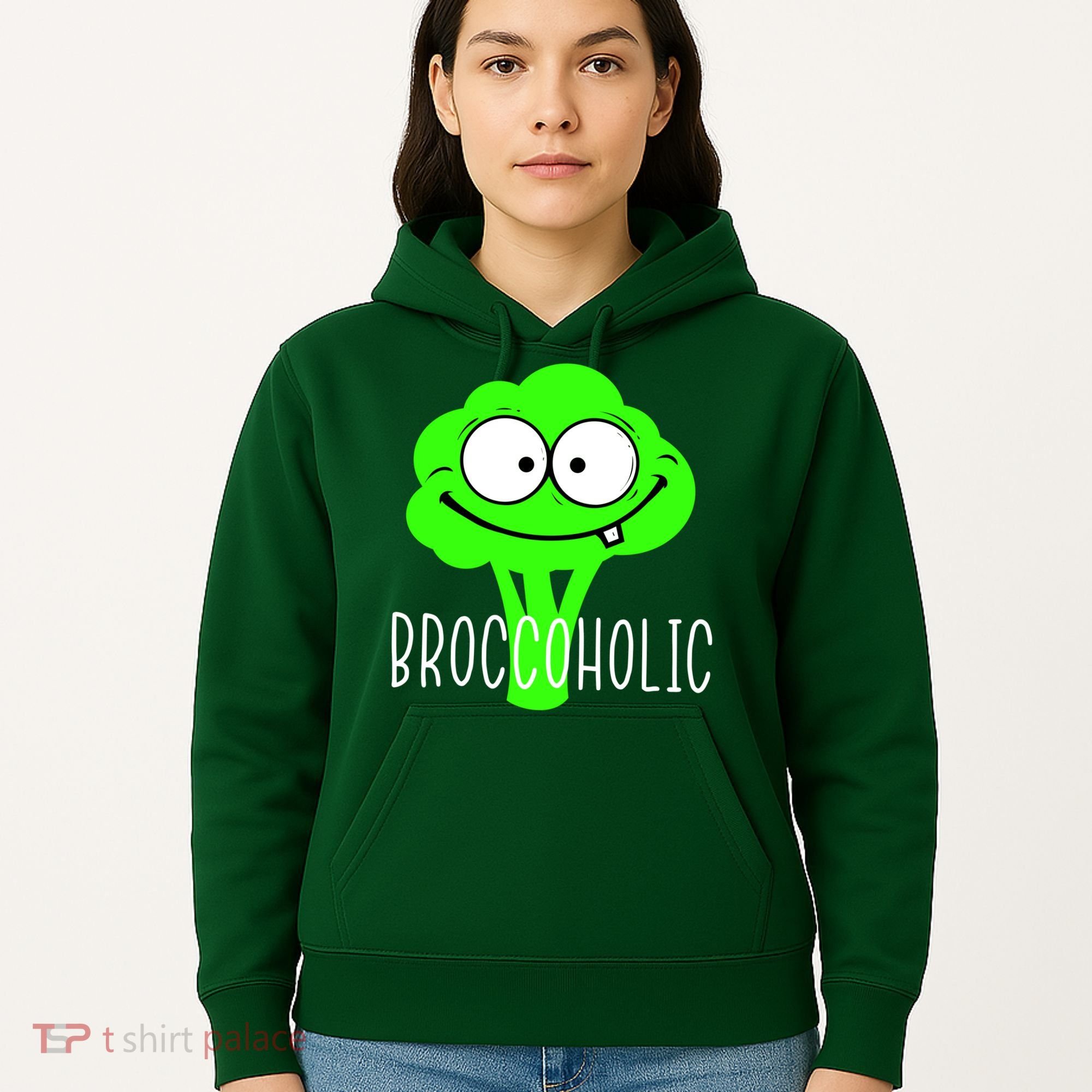 Broccoli Lovers Broccoholic Hoodie