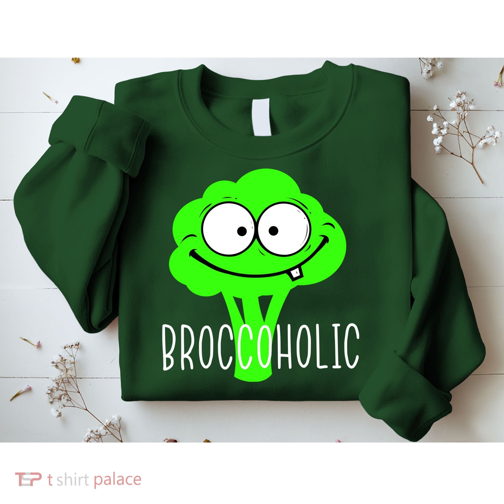 Broccoli Lovers Broccoholic Sweatshirt