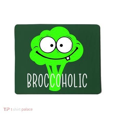Broccoli Lovers Broccoholic Mousepad