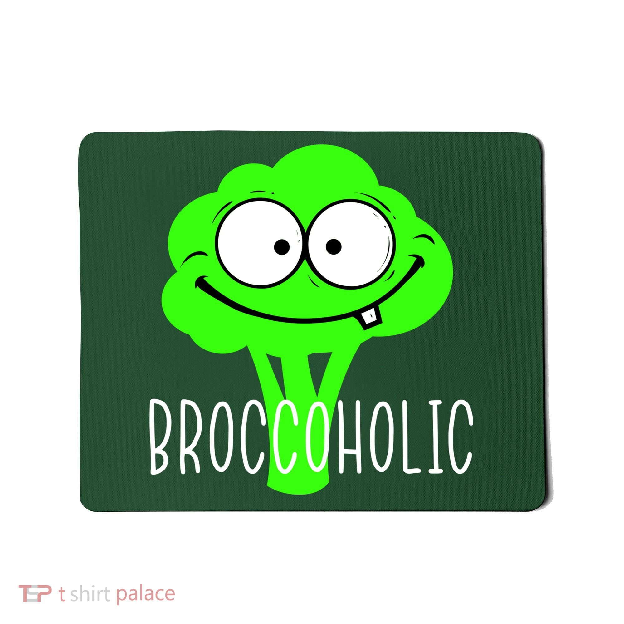 Broccoli Lovers Broccoholic Mousepad