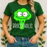 Broccoli Lovers Broccoholic Women's T-Shirt thumb 2