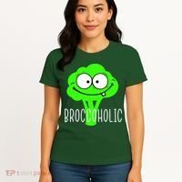Broccoli Lovers Broccoholic Women's T-Shirt thumb 4