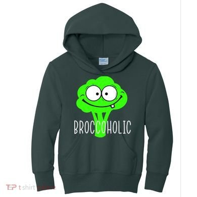 Broccoli Lovers Broccoholic Kids Hoodie