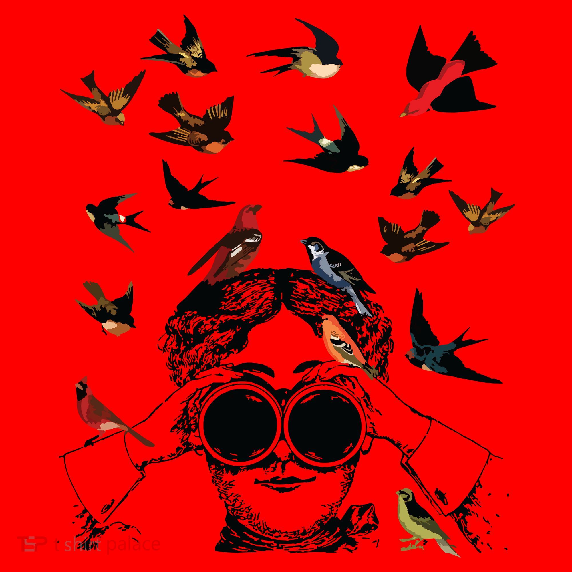 Bird Lover Santa Hat