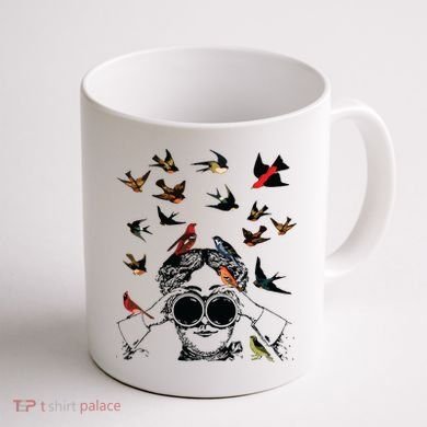 Bird Lover Coffee Mug back