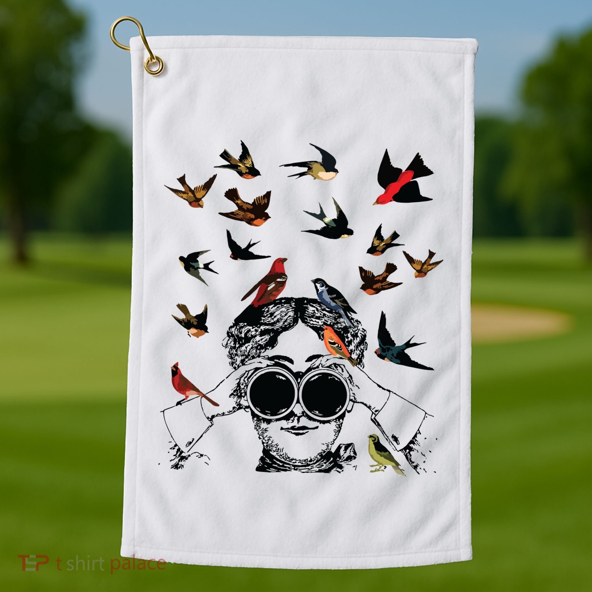 Bird Lover Golf Towel