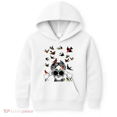 Bird Lover Kids Hoodie