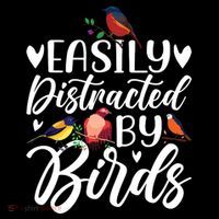 Bird Lovers Birdwatching Easy Distracted By Birds Birder Toddler Hoodie thumb 2