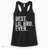 Best Lil Bro Ever Funny Little Brother Women's Tank Top thumb 0