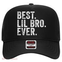 Best Lil Bro Ever Funny Little Brother Hat thumb 0