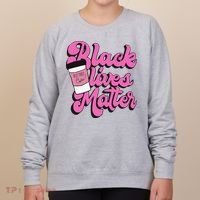 Black Lives BUT FIRST Coffee Matter Black Month History Women's Sweatshirt thumb 0