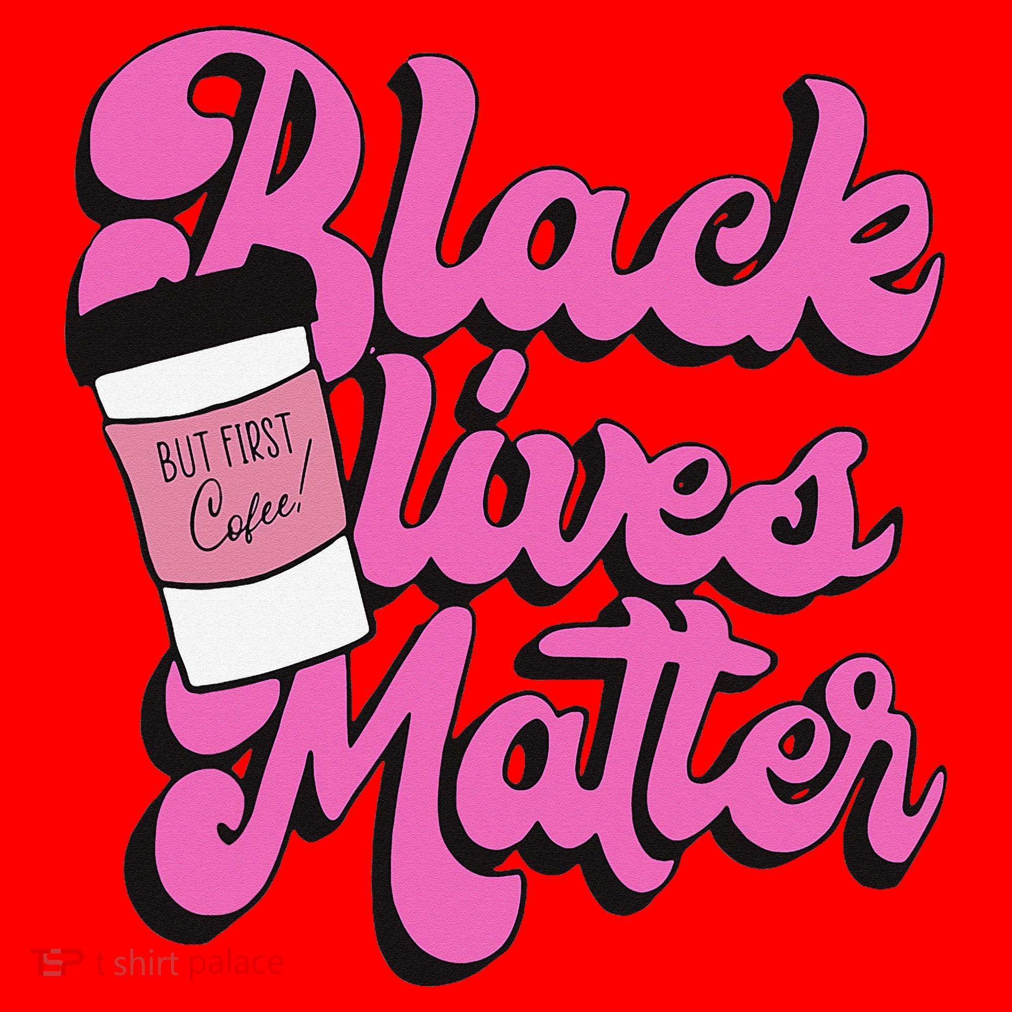 Black Lives BUT FIRST Coffee Matter Black Month History Santa Hat