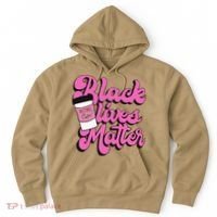 Black Lives BUT FIRST Coffee Matter Black Month History Hoodie thumb 0