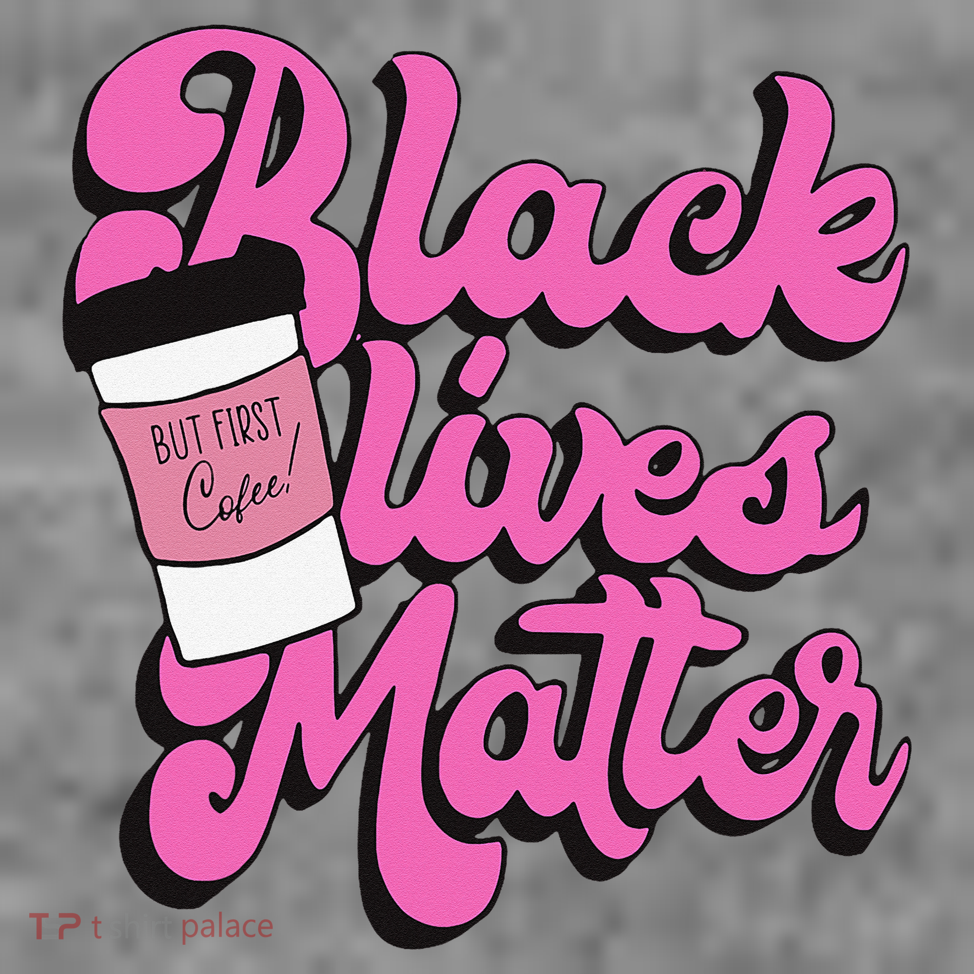 Black Lives BUT FIRST Coffee Matter Black Month History Toddler Hoodie