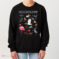 Birdwatcher Lover Birdwatching How To Identify A Bird Women's Sweatshirt thumb 0