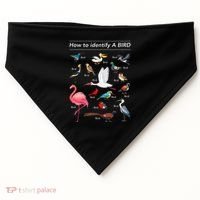 Birdwatcher Lover Birdwatching How To Identify A Bird USA-Made Doggie Bandana thumb 0