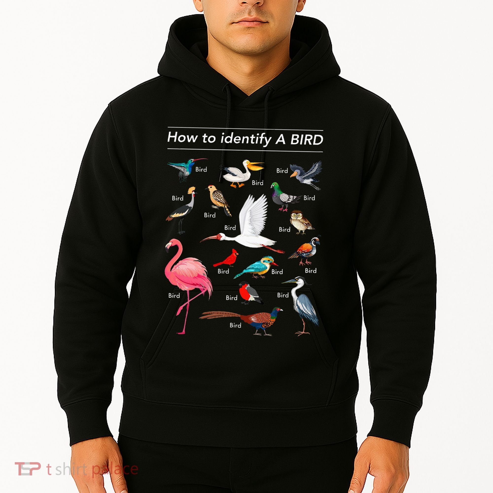 Birdwatcher Lover Birdwatching How To Identify A Bird Hoodie