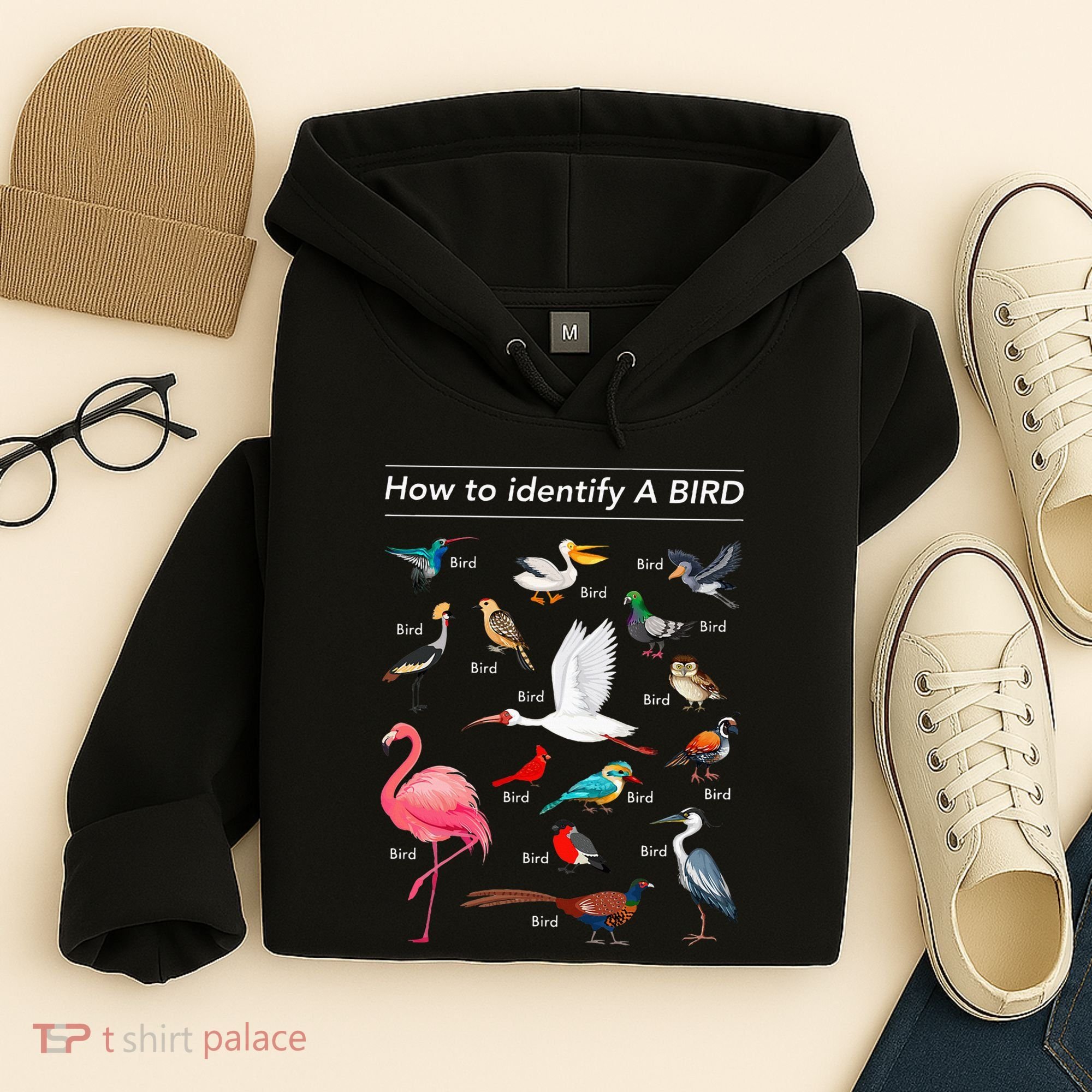 Birdwatcher Lover Birdwatching How To Identify A Bird Hoodie