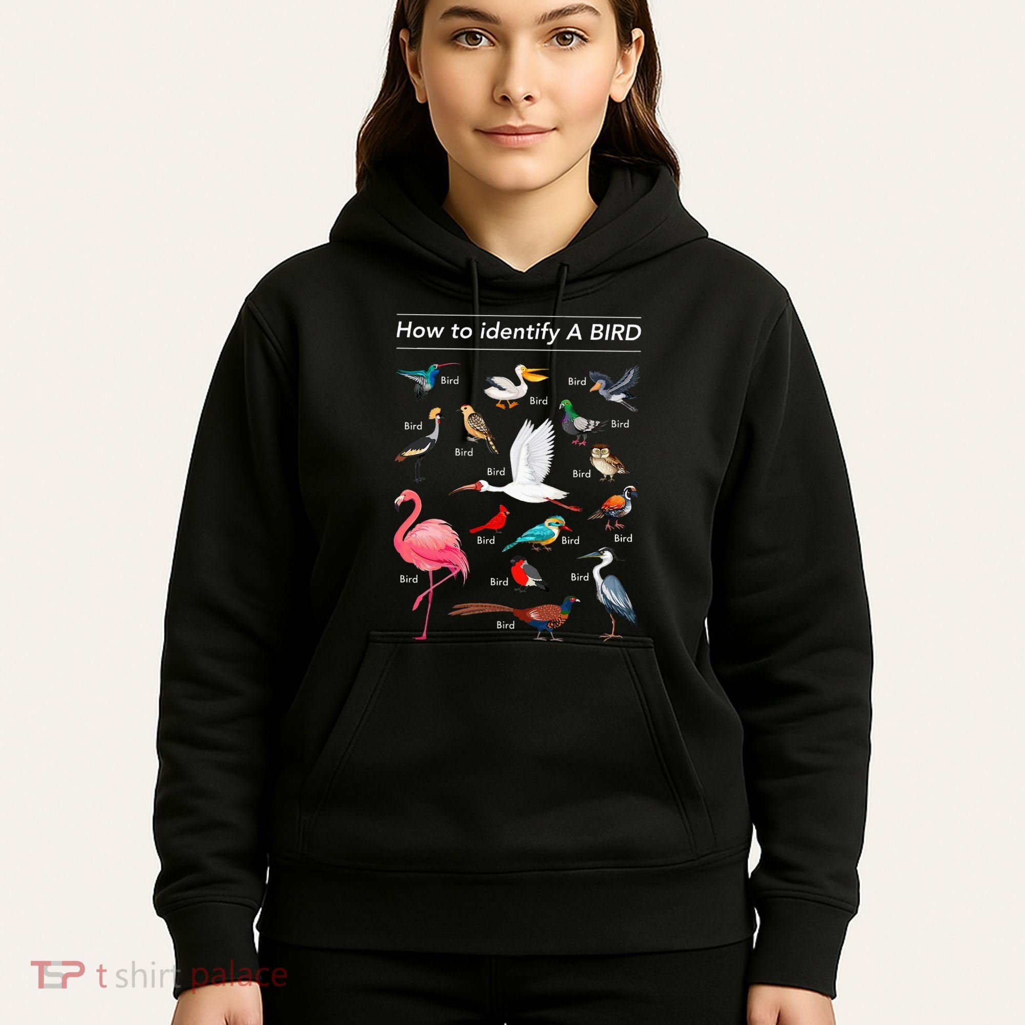 Birdwatcher Lover Birdwatching How To Identify A Bird Hoodie