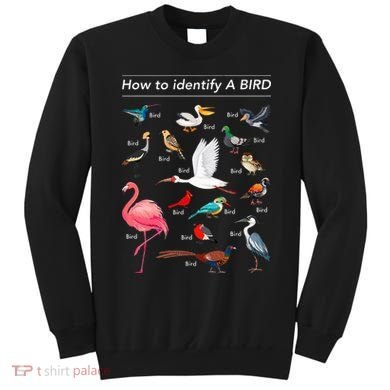 Birdwatcher Lover Birdwatching How To Identify A Bird Sweatshirt