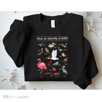 Birdwatcher Lover Birdwatching How To Identify A Bird Sweatshirt thumb 2