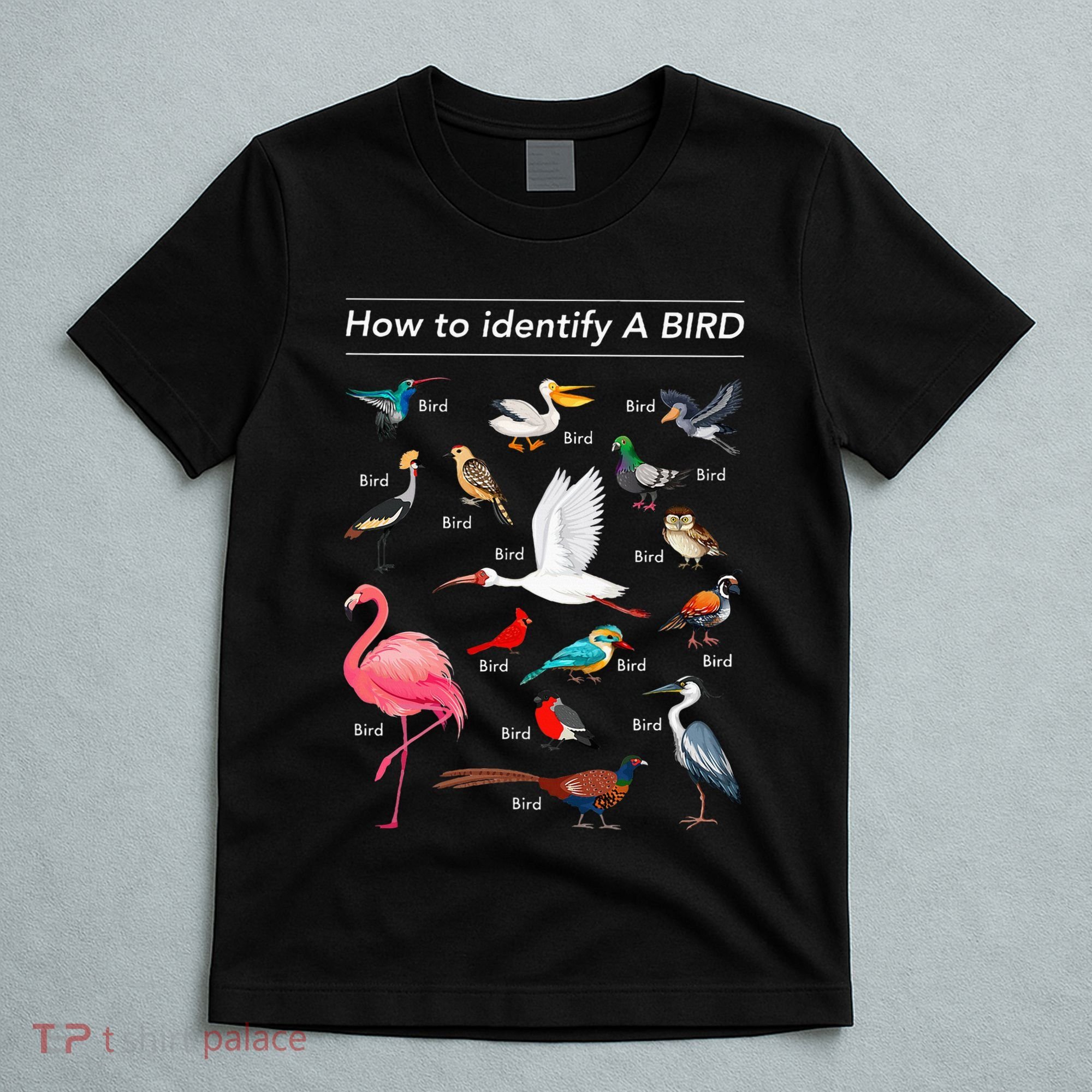 Birdwatcher Lover Birdwatching How To Identify A Bird T-Shirt