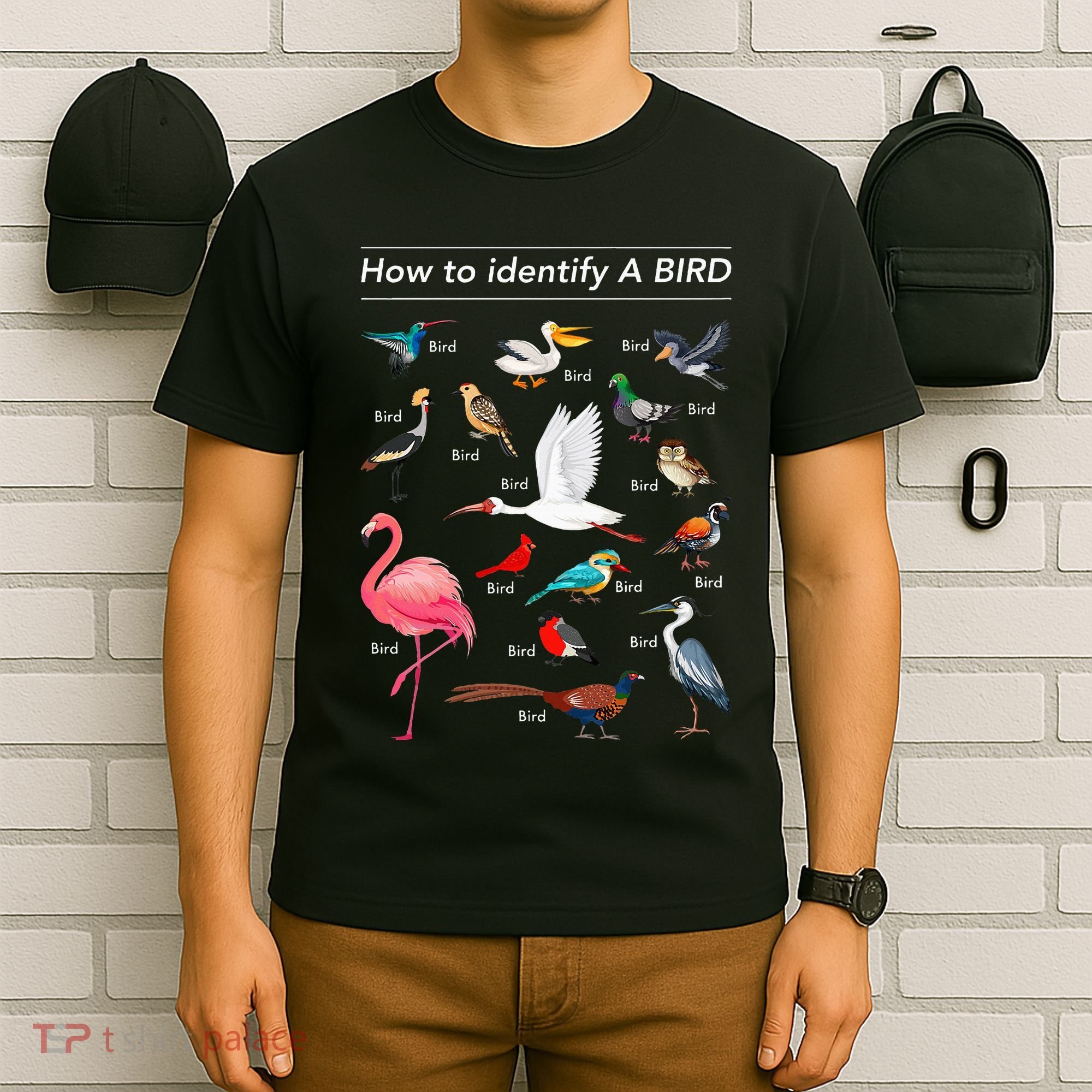 Birdwatcher Lover Birdwatching How To Identify A Bird T-Shirt