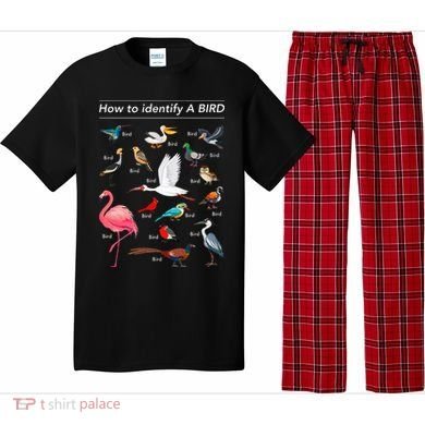 Birdwatcher Lover Birdwatching How To Identify A Bird Pajama Set