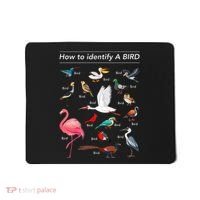 Birdwatcher Lover Birdwatching How To Identify A Bird Mousepad thumb 0