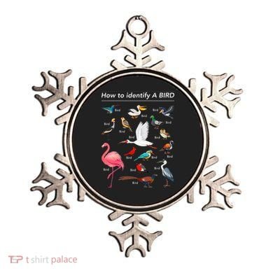 Birdwatcher Lover Birdwatching How To Identify A Bird Ornament