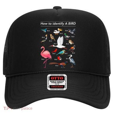 Birdwatcher Lover Birdwatching How To Identify A Bird Hat