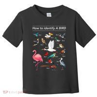 Birdwatcher Lover Birdwatching How To Identify A Bird Toddler T-Shirt thumb 0
