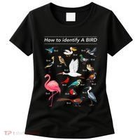Birdwatcher Lover Birdwatching How To Identify A Bird Women's T-Shirt thumb 0